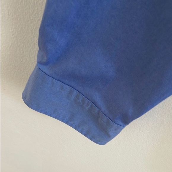 Eddie Bauer Blue Dress Shirt Classic Button-Down - Picture 6 of 9